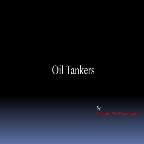 Oil tankers