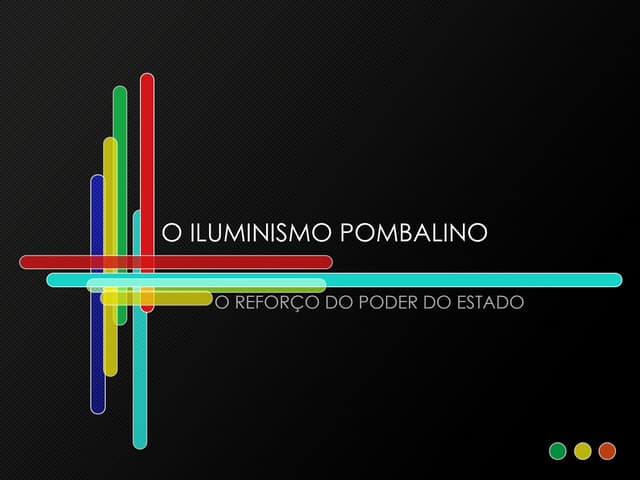 O iluminismo pombalino