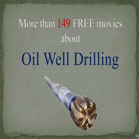 Oil well drilling video course