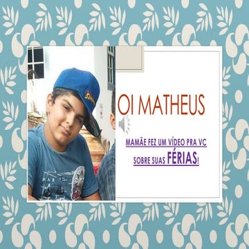 Oi matheus