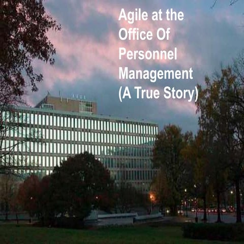 Agile at OPM