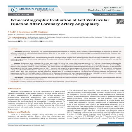 Management of left ventricular aneurysm | PDF