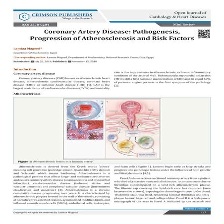 Atherosclerosis and ischemic heart disease | PPTX