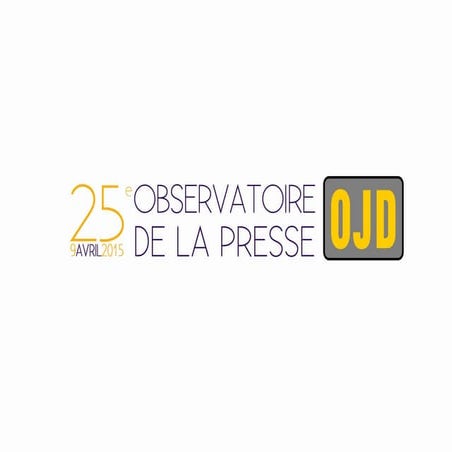OJD Plaquette du 25ème Observatoire 2015