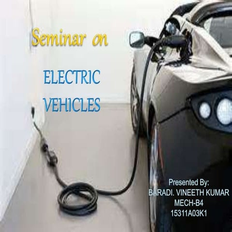 Electric vehicles 