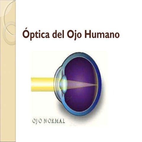 Ojo defectos-óptica