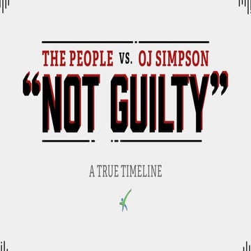 The True Timeline Behind The People vs. O.J. Simpson