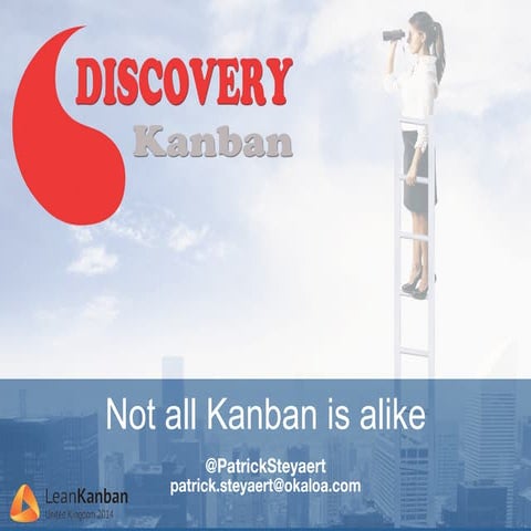 Discovery Kanban - Lean Kanban UK 2014