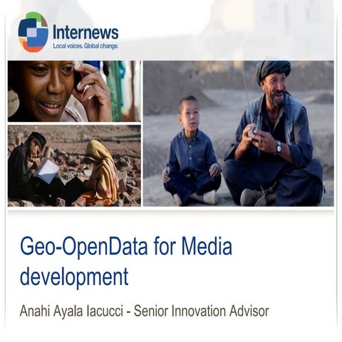 OpenGeo data for Media Development