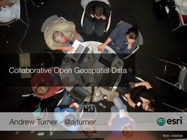 OK festival Lightning Talk - Collaborative Open Geospatial Data