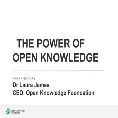Open Knowledge Foundation pechakucha | PDF