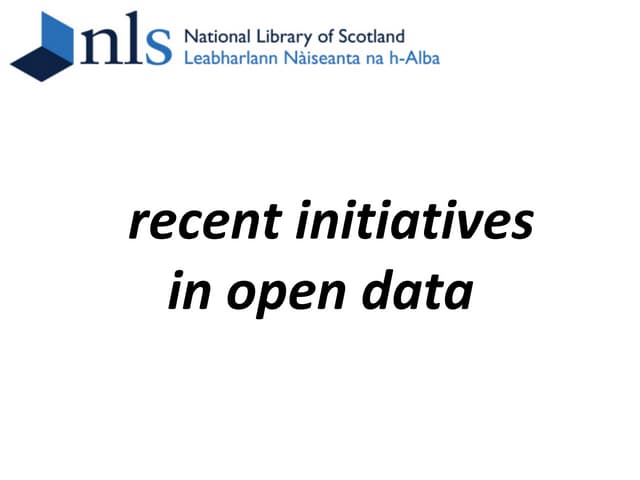 Open Knowledge Foundation Edinburgh meet-up #3