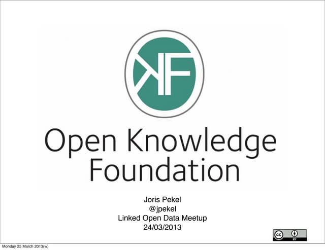 OKF Nederland @Waag 24/03/2013