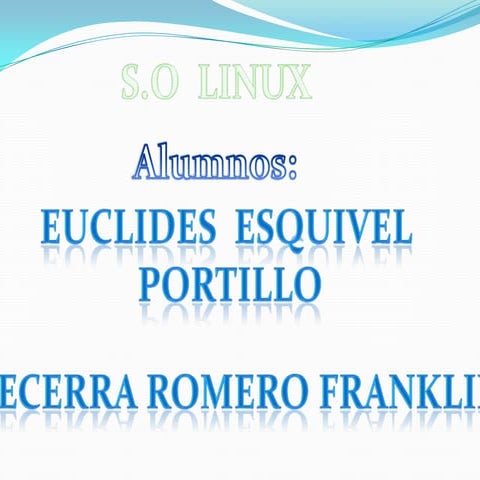 S.O LINUX