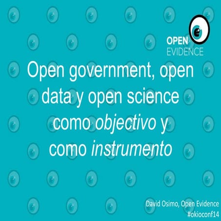 Presentation at okioconf14