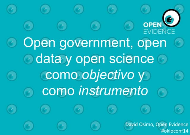 Presentation at okioconf14