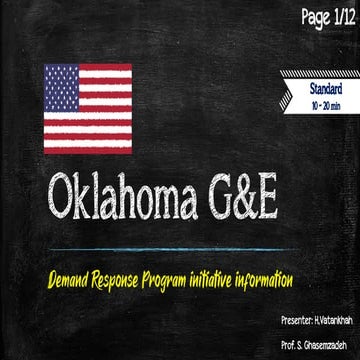 Demand Side Management (DSM) program of Oklahoma state, USA | PDF