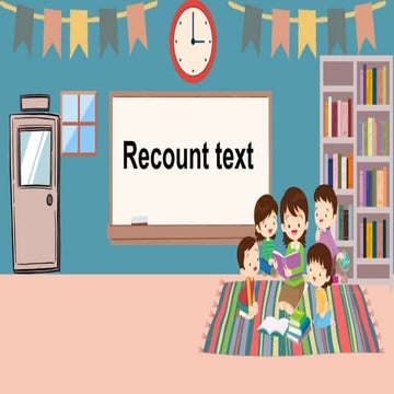 powerpoint materi recount text you can look at this