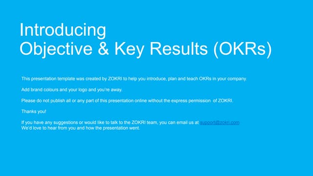 Okr introduction-slides