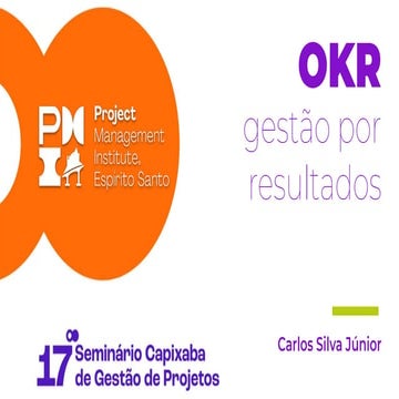WORKSHOP OKR - GESTÃO POR RESULTADOS