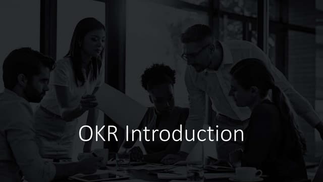 OKR Introduction