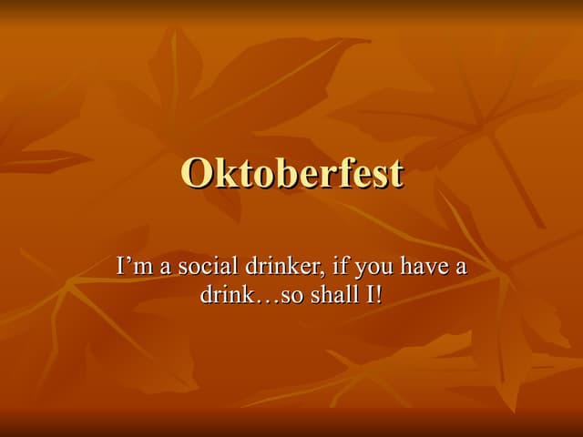 Oktoberfest