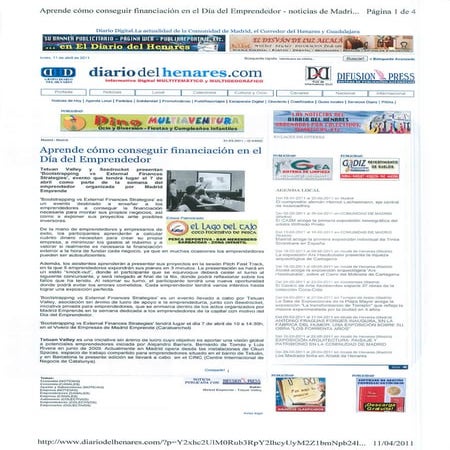 Okuri Ventures & Tetuan Valley - Menciones en medios Abr2011 parte B