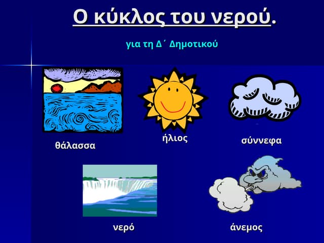 O kyklos tou nerou.pptνφηφηφδηφγξγκθηθξτυηργεσφσφα