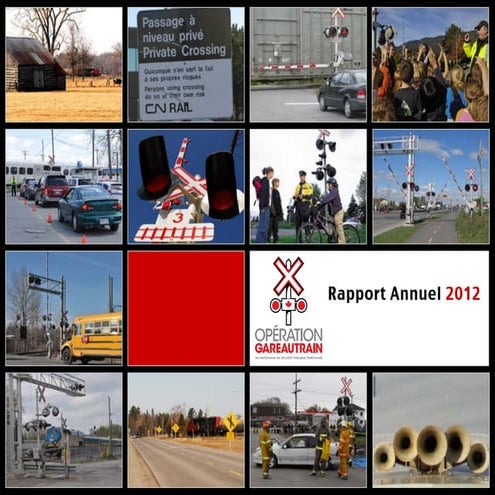  Opération Gareautrain 2012 Rapport Annaul 