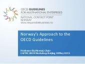 Presentation by Ola Mestad at the w...