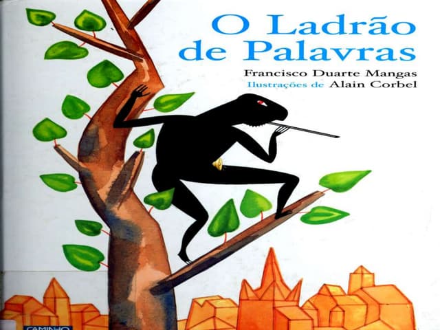 O ladrão de palavras - livro