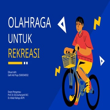 PPT Tentang OLAHRAGA UNTUK REKREASI.pptx