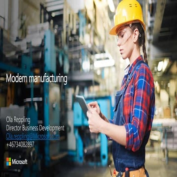 Ola Reppling, Microsoft | PDF