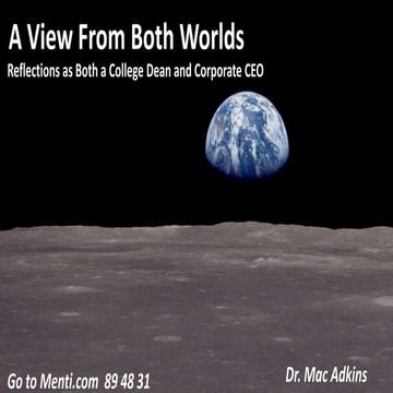 OLC View from Both Worlds