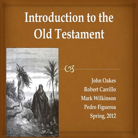 A Brief Introduction to the Old Testament