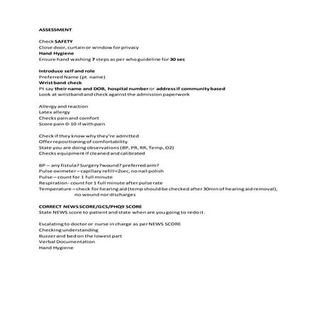 Assessment OSCE GUIDE (OLD) | DOC