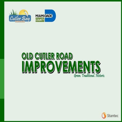 Old Cutler Road Improvements