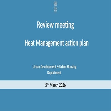 3-PPT-Heat-Preparedness-and-response for awareness | PDF