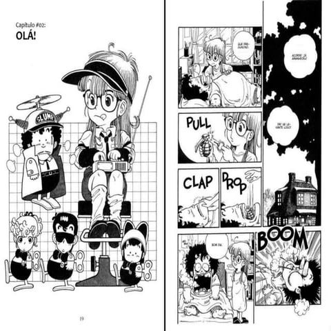 Dr. Slump - OLÁ -, cap. 2 | PPTX