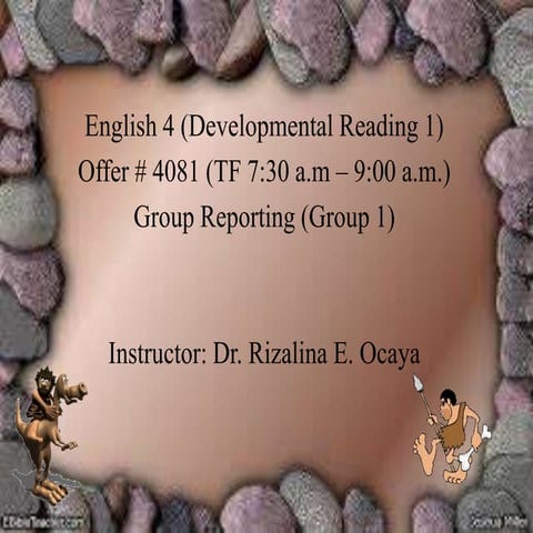 Old Stone Age Rock Painting