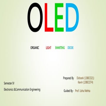 OLED full PPT