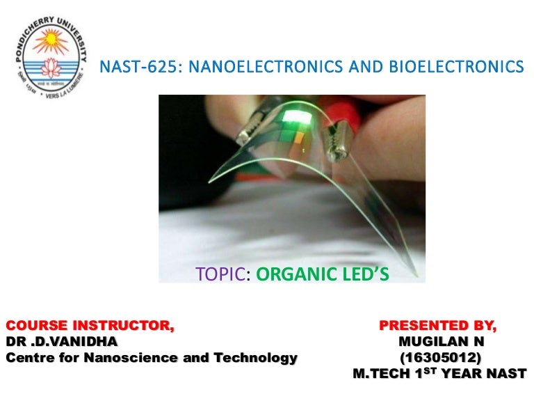 Organic LED's