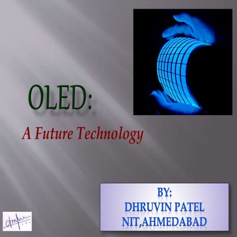Organic Light Emitting Diode (OLED) | PPTX