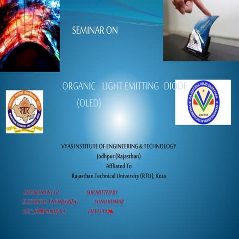 OLED ppt | PPTX