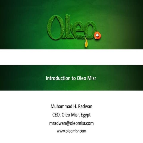 Introduction to Oleo Misr