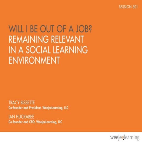 Remaining Relevant in a Social Learning Environment