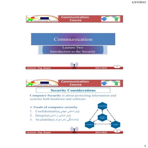 Lec 2 introduction to the internet security | PDF