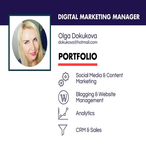 Olga Dokukova - Digital Marketing Portfolio