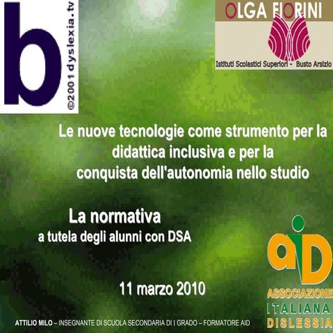 Olga fiorini corso dsa