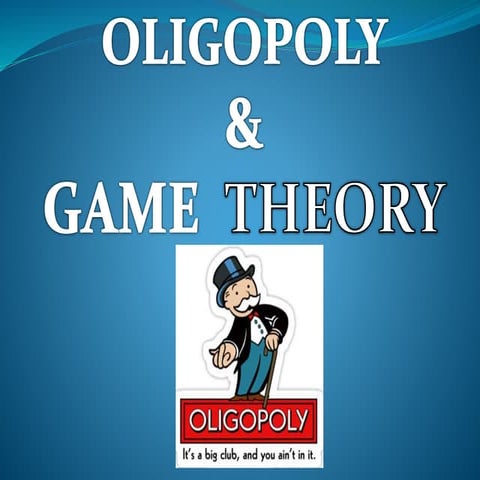 Oligopoly presentation